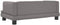 vidaXL - Hondenmand - 80x45x30 - cm - kunstleer - grijs