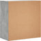 vidaXL - Dressoir - 79x38x80 - cm - bewerkt - hout - betongrijs