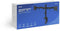 Savio UM-03 - Schermtafel Support - Verstelbaar - Zwart