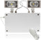 Channel Smarter Safety TWINSPOT - LED IP65 Noodverlichting - 2 draaibare spots 720 lumen (2 stuks)