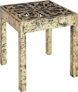 Bijzettafel goud/zwart PALASI