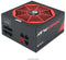 Chieftec Chieftronic PowerPlay 550W - PSU - 80 PLUS Gold - Zwart Rood