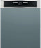 Bauknecht Ibbo 3c26 X - Half Geïntegreerde Vaatwasser - 14 couverts - H: 82 cm B: 60 cm D: 55.5 cm