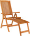 vidaXL - Tuinstoelen - met - voetensteunen - 2 - st - inklapbaar - eucalyptushout