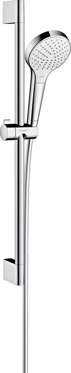 Hansgrohe Croma S - Doucheset - 3 straalsoorten - wit/chroom