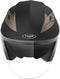 YM-627 Jethelm - Open Face Motorhelm - Matzwart - Maat M