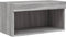 vidaXL - Tv-meubel - met - LED-verlichting - 60x30x30 - cm - grijs - sonoma - eiken
