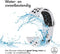 imoshion Siliconen sport bandje - Universeel 20 mm aansluiting - Wit / Zwart