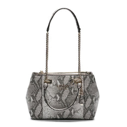 Guess Holly - Handtas - Snakeprint - Grijs