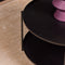Salontafel industrieel - Salontafel Malden - Salontafel aluminium 80 cm