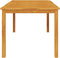vidaXL Tuintafel 180x90x75 cm massief acaciahout