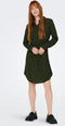JDY JDYPIPER - L/S Shirt Jurk - Knoopsluiting - Ceintuur - Maat S