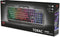 Trust GXT 856 Torac - Gaming Toetsenbord - Metalen bovenplaat - Qwerty US