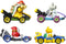 Hot Wheels Mario Kart Set van 4 Assortiment