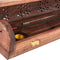 Houder DKD Home Decor Wierook Hout Bamboe Mandala Natuurlijk 26 x 8 x 8 cm (6 Onderdelen)