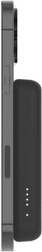 Belkin Boost Charge - Magnetische Draadloze Powerbank 5000mAh + Standaard - MagSafe Compatibel - Zwart