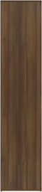 vidaXL - Schoenenkast - 80x39x178 - cm - bewerkt - hout - bruin - eikenkleur