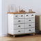 vidaXL - Stapelbed - 'ASKIM'Wit - 91x40x79 - cm - Massief - Grenenhout