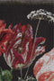Thea Gouverneur - Borduurpakket met telpatroon - 785.05 - Voorgesorteerde DMC Garens - Stilleven met bloemen in een glazen vaas. Jan Davidsz. de Heem. 1650 - 1683 - Zwart Aida 7 kruisjes/cm- 72 cm x 49 cm - DIY Kit