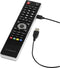 Vivanco 37600 - Afstandsbediening - 4 in 1 programmeerbaar - Zwart