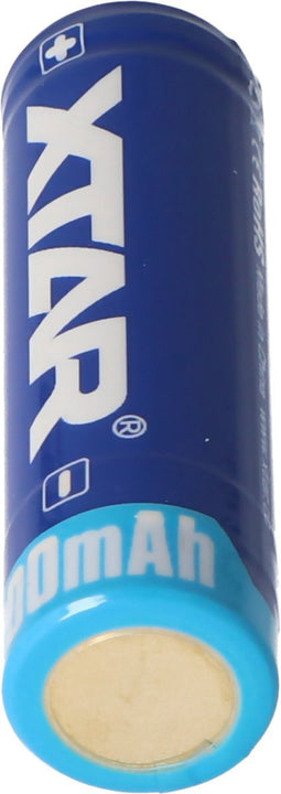 Xtar 14500 - 800 mAh 3,6 V tot 3,7 V beschermde Li-ionbatterij 50,5 x 14,3 mm