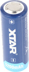 XTAR 26650 - 5200 mAh, 3,6 V - 3,7 V Li-Ion-batterij, PCB-beschermd, 26,5 x 68,2 mm