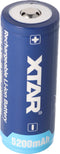 XTAR 26650 - 5200 mAh, 3,6 V - 3,7 V Li-Ion-batterij, PCB-beschermd, 26,5 x 68,2 mm