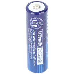 XTAR AA 1.5V 4150mWh 2500mAh lithium ion battery 50.3x14.3mm, constant high voltage, particularly su