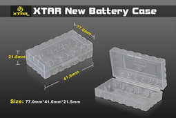 Xtar Box NEW for 2x 18650, 4x18350, 4x 16340 with Xtar logo