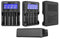 Xtar VX4 charger, charges 1.5V, 3.7V Li-Ion batteries, 3.2V LiFePO4 and 1.2V NiMH batteries, without