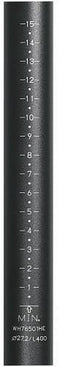 Xtasy Zadelpen Vast Skalar 30,9 X 400 Mm Aluminium Zwart