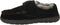 Warmbat Melton - Heren pantoffel - Suède met schapenwol - Zwart - Maat 42
