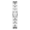Guess Array GW0762L1 - Polshorloge - Staal - Ø 28 mm - Zilverkleurig