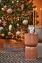 House of Seasons Kerstboomrok - H26 x Ø58 cm - Zeegras - Grijs