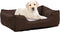 vidaXL-Hondenmand-linnen-look-85,5x70x23-cm-fleece-zwart-en-wit