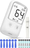Nuvance - Glucosemeter - Startpakket - Bloedsuikermeter - Incl. 50 Test Strips en 50 Lancetten - Bloedglucosemeter - Diabetes Meter - Volledige Set