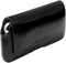 Krusell Hector Medium - Smartphone-accessoire - Glanzend leer met riemclip - Zwart