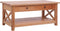 vidaXL - Salontafel - 100x55x46 - cm - massief - mahoniehout
