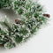 Black Box Trees Vandans Kerstkrans - Ø60 cm - Groen Frosted