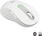 Logitech Signature M650 - Draadloze Muis - Linkshandig - Groot - Wit