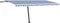 vidaXL - Luifel - vrijstaand - automatisch - 500x300 - cm - blauw - en - wit