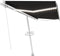 vidaXL - Luifel - handmatig - uittrekbaar - met - LED - 450x300 - cm - antracietkleur