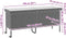 vidaXL - Tuinbox - met - wielen - 160x55x75 - cm - poly - rattan - zwart