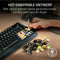 Razer BlackWidow V4 Pro - Draadloos Gamingtoetsenbord - Hot-swappable 75% - Zwart