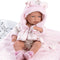Llorens full body babypop meisje Nica met verschoonmatje en speen 40 cm