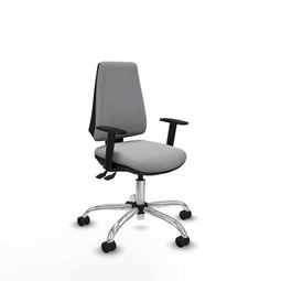 Piqueras y Crespo B1D056N - Bureaustoel - Hoogteverstelbaar - Lichtgrijs