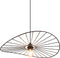 RL LIVE YOUR LIGHT CHAPEAU - Hanglamp - In hoogte verstelbaar - Zwart mat - Ø60cm H150cm