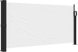 vidaXL - Windscherm - uittrekbaar - 100x300 - cm - wit
