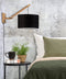 GOOD&MOJO Wandlamp Andes - Bamboe/Taupe - 50x32x45cm - Binnen Scandinavisch,Bohemian