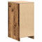 vidaXL - Garagekast - 40x51x85 - cm - massief - grenenhout - oud - hout